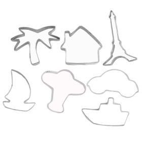 7 Pc "Vehicle" Cookie Cutters