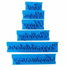 "Wishes" Stamp Decorating Words