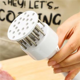 Handheld Meat Tenderizer (Style: 16 Needles, Color: White)