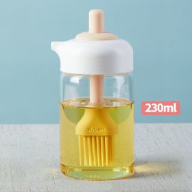 2 In 1 Wide Opening Bottle With Silicone Brush (Color: Pink)