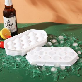 Stackable 13 Grid Ice Ball Makers (Color: White)