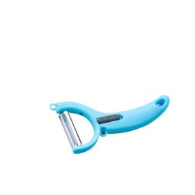 Swivel Blade Peeler for Fruits & Vegetables (Color: blue peeler)