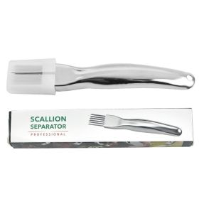 6 Bladed Stainless Steel Onion Cutter (Color: Style 1)